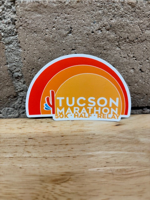 Tucson Marathon Stickers