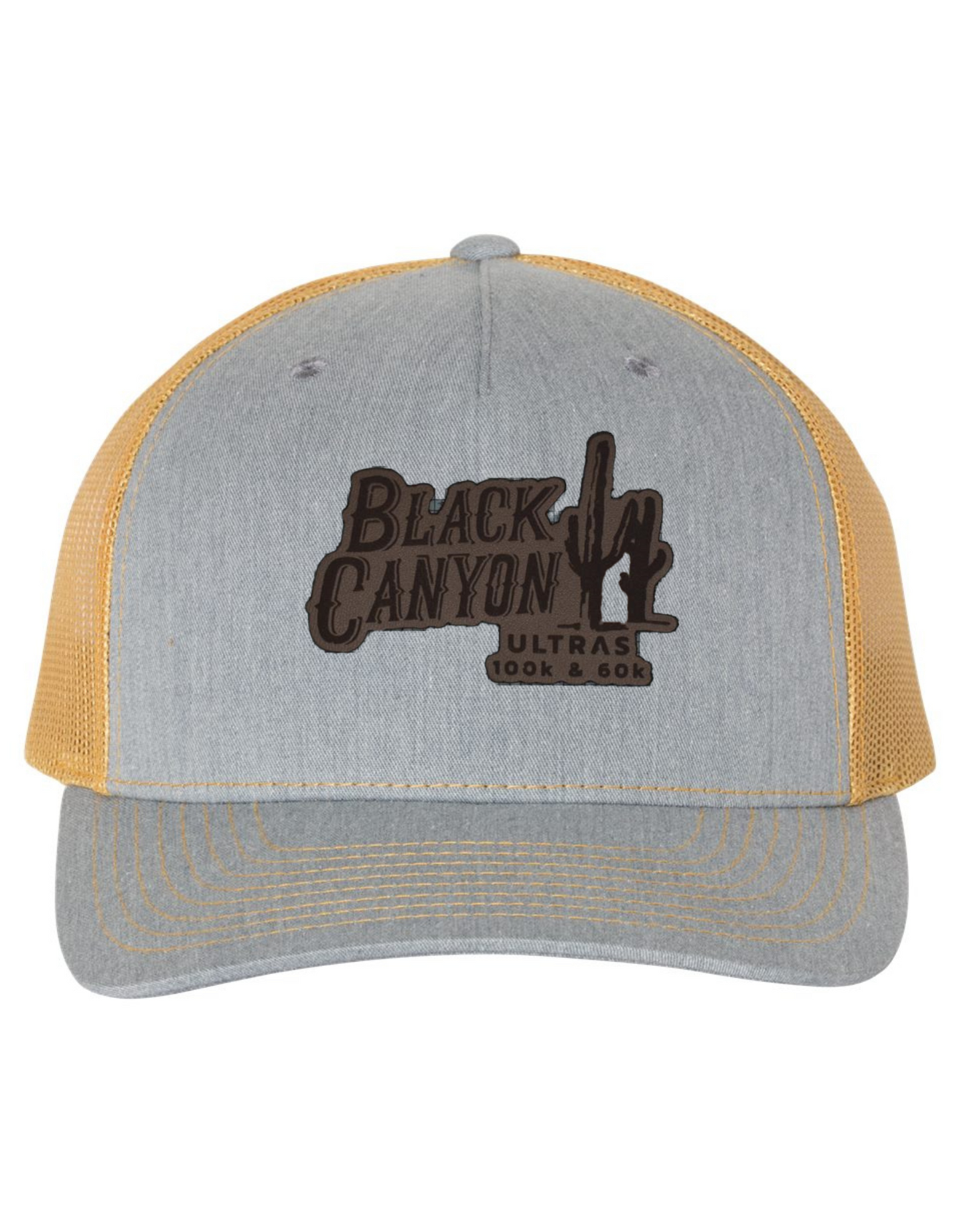 Black Canyon leather patch hat