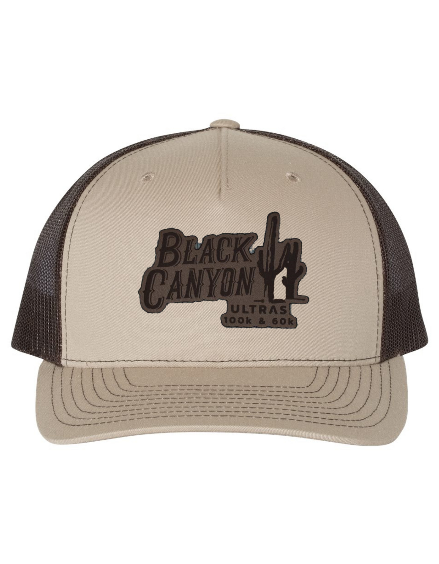 Black Canyon leather patch hat
