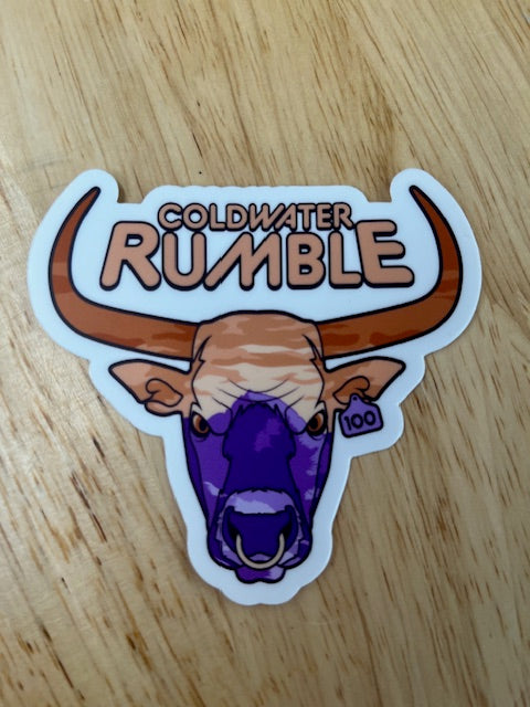 Coldwater Rumble Sticker