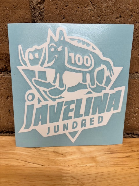 Javelina Jundred Stickers