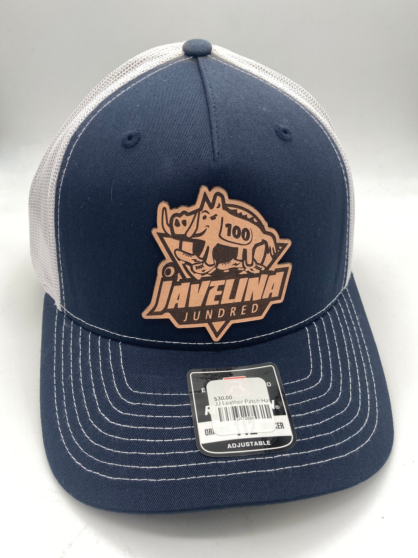 Javelina Leather Patch Hat
