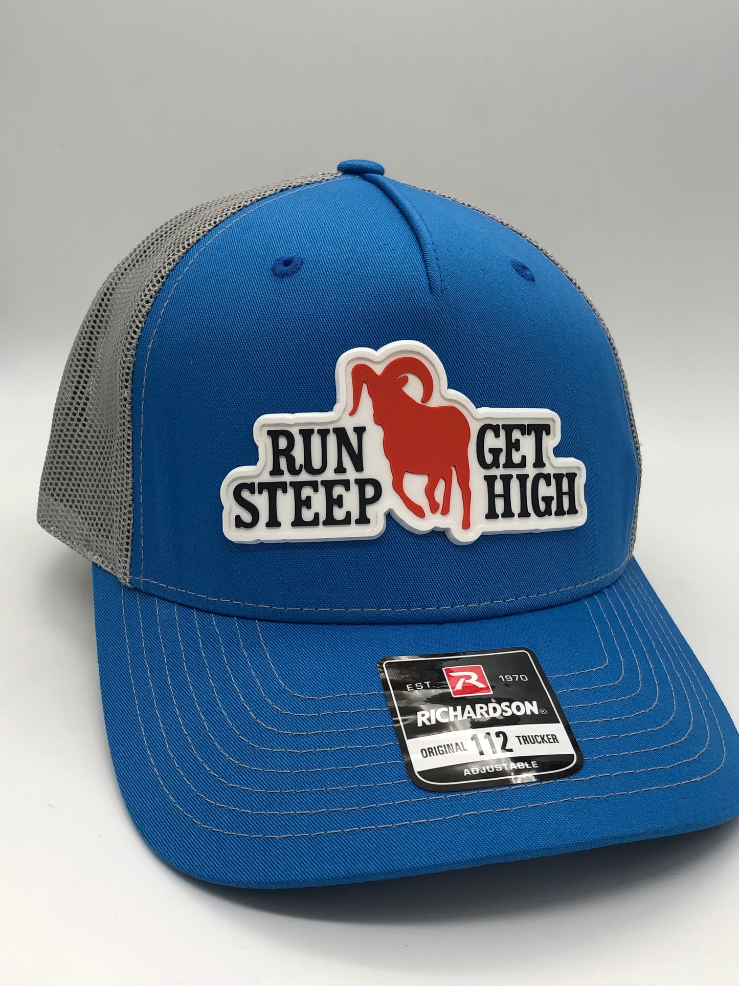 Run Steep Rubber Patch Hat