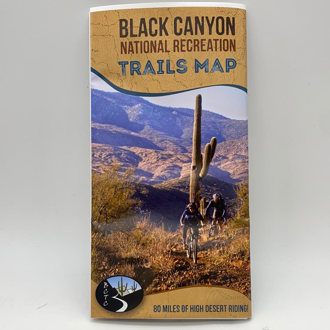Black Canyon National Recreation Trails Map