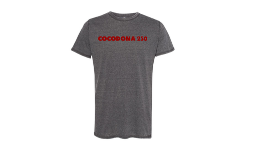 Cocodona250-2023 unisex grey slub tee